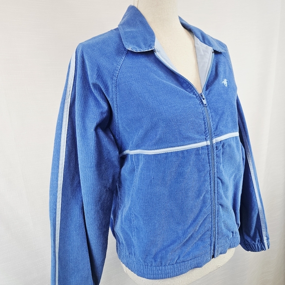 Vintage Wrangler Corduroy Bomber Varsity Jacket size Large - Picture 4 of 9